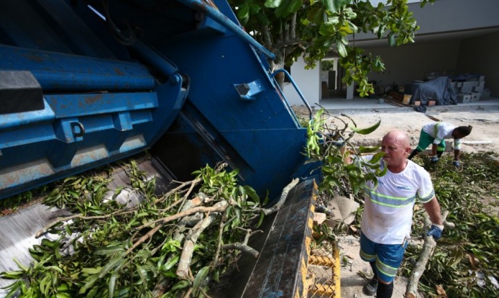 Coleta de resíduos verdes retoma calendário em Floripa
