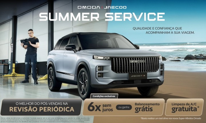 OMODA & JAECOO lança campanha nacional de pós-venda