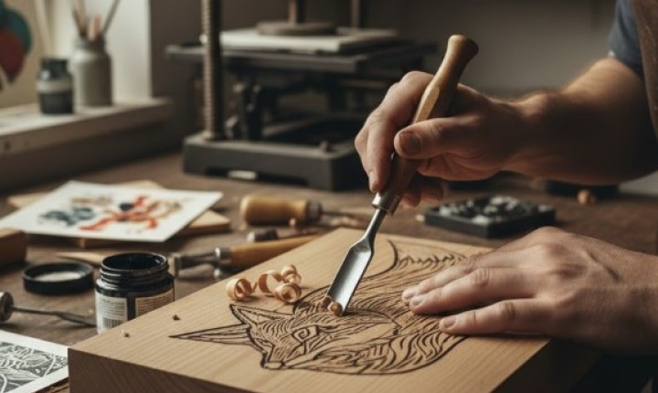 CIC abre vagas para iniciação em xilogravura