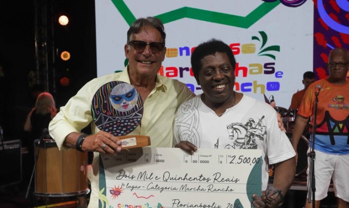 Concurso de Marchinhas revela vencedores em Floripa