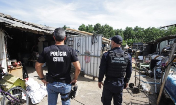 Ação contra receptação de fios resulta em prisão