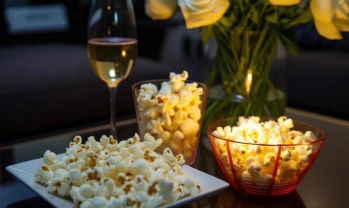 Vinho combina com pipoca?
