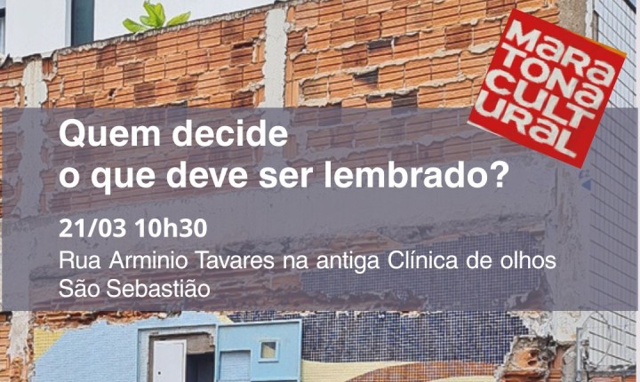 Caminhada cultural questiona memória urbana em Floripa