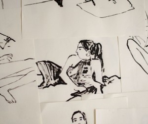 Arte ao vivo revela encontros em segundos