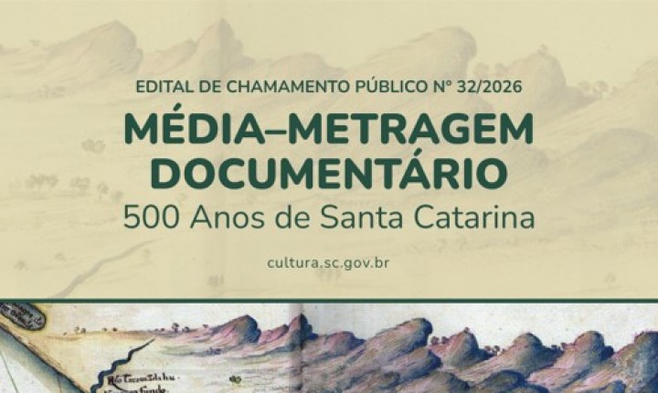 SC lança edital para filme histórico