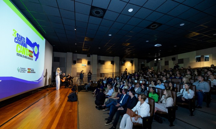 Santa Catarina Canta aposta na música brasileira