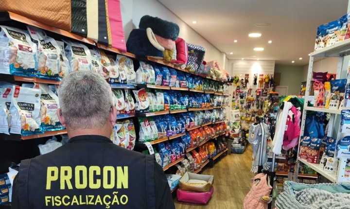 Procon encontra falhas em pet shops de Floripa