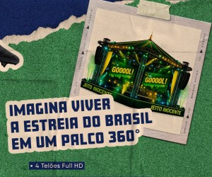 Estreia do Brasil ganha festa na Beira-Mar