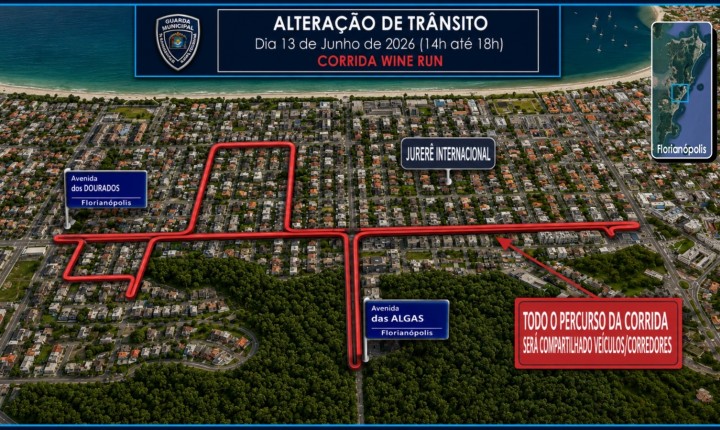 Beira-Mar e Jurerê terão trânsito alterado