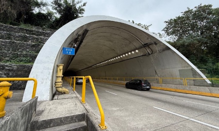 Túnel Antonieta de Barros ganha nova estrutura