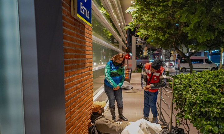 Ação social reforça atendimento no frio