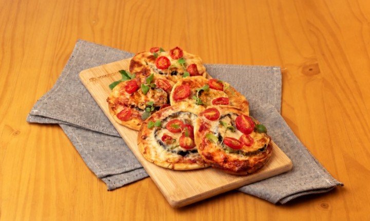 Berinjela vira estrela no Dia da Pizza
