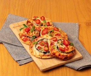 Berinjela vira estrela no Dia da Pizza