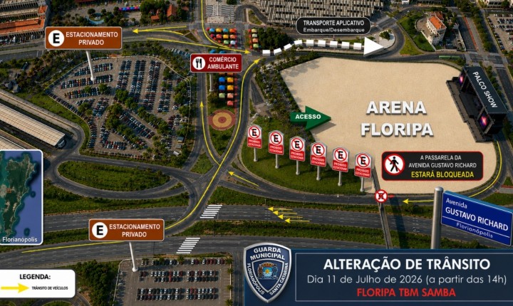 Corrida altera trânsito em Floripa neste domingo