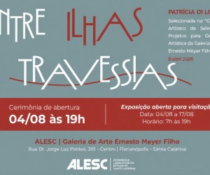 Exposição na Alesc convida público à reflexão