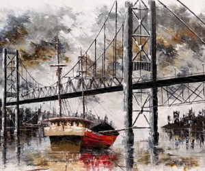 Pai e filho unem talento em exposição