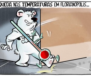 Florianópolis terá dia de frio intenso