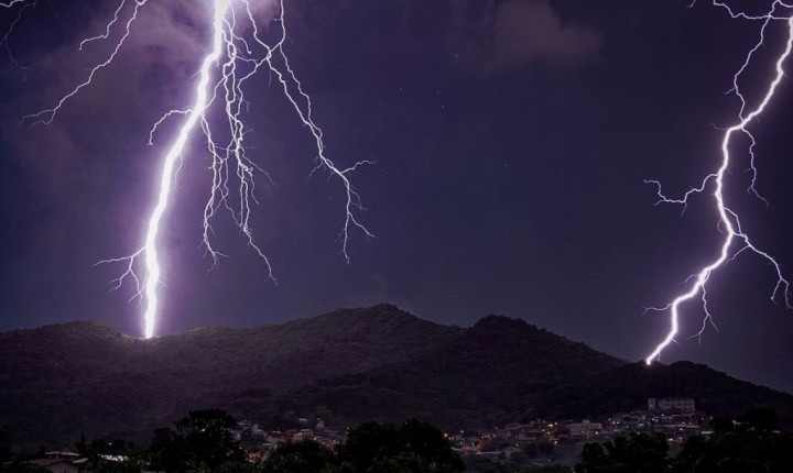 Defesa Civil emite alerta de chuva intensa em Florianópolis