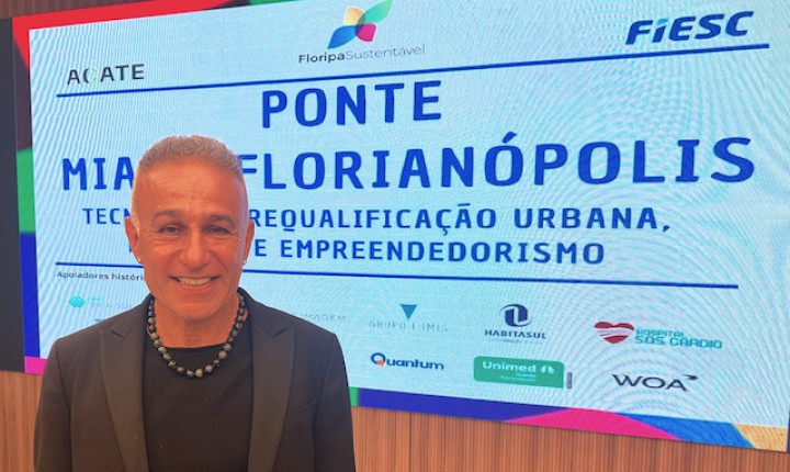 Moishe Mana enxerga futuro em Florianópolis