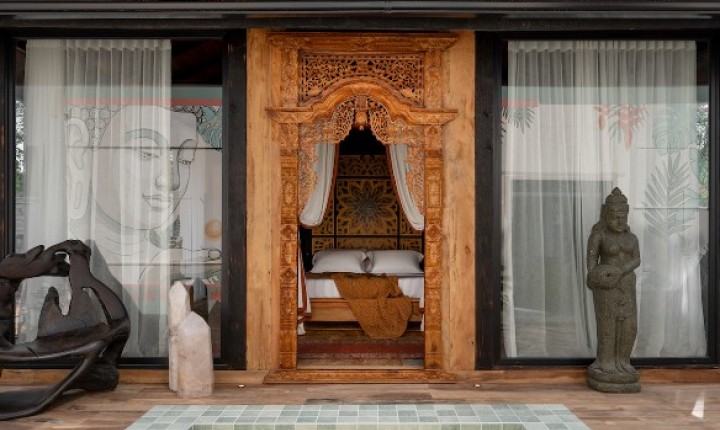 Arquitetura de Bali ganha espaço na CASACOR SC