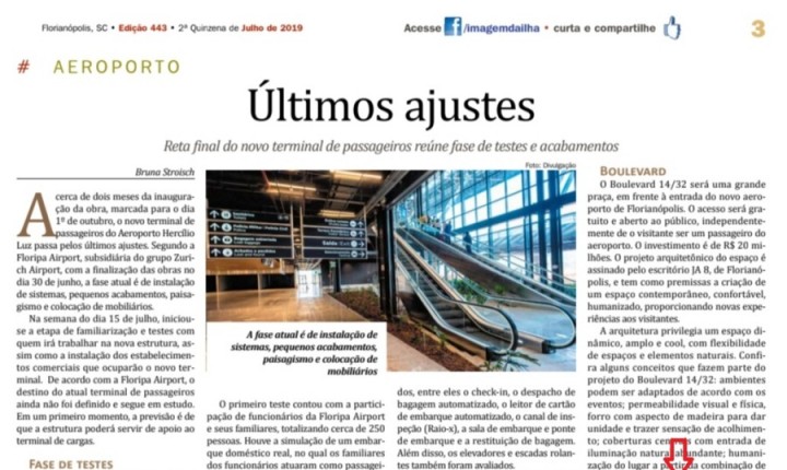 Imagem da Ilha no foco