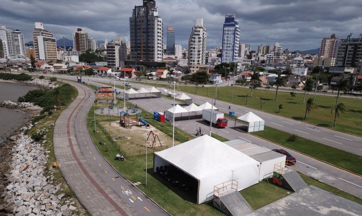 Florianópolis terá ponto de vacinação  extra para pedestres