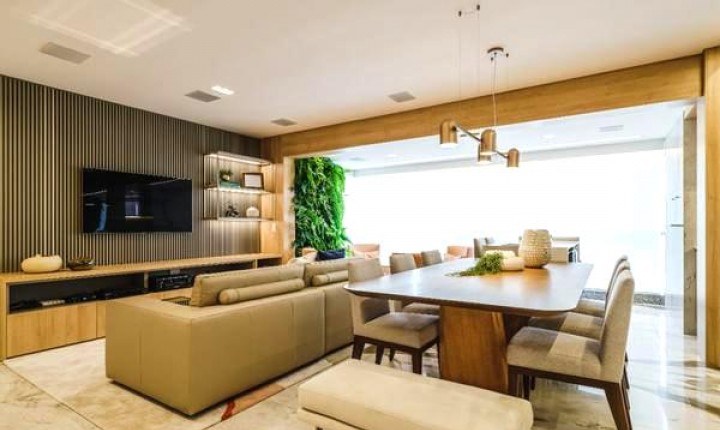 Apartamento fica mais moderno e funcional após reforma