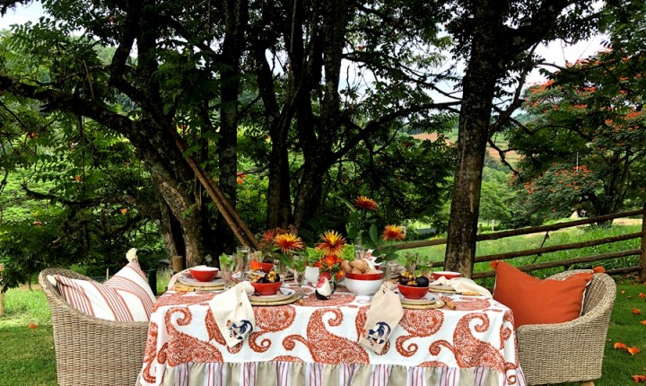 Reconexão através da decoração, na Paula Papeis e Tecidos