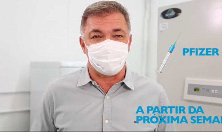 Gean Loureiro dá prazo para vacinação e explica a Pfizer