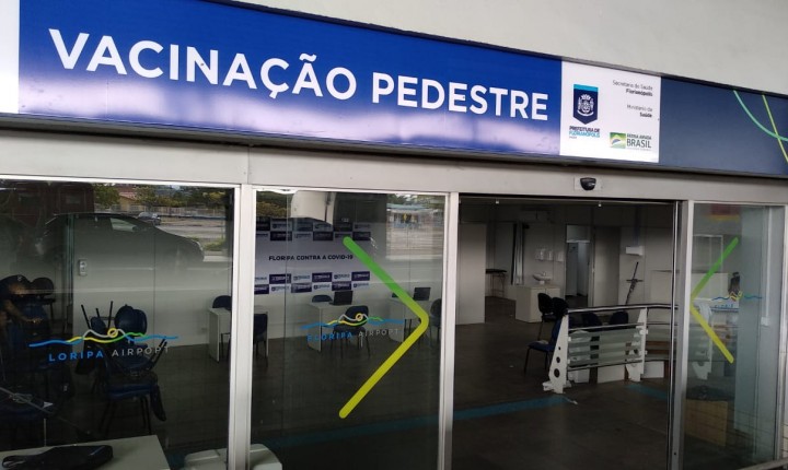 Novo ponto de vacinação para pedestres é aberto na Capital