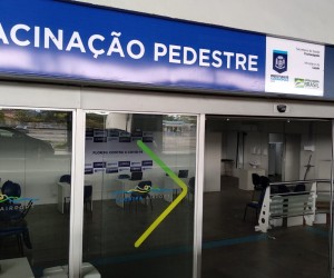 Novo ponto de vacinação para pedestres é aberto na Capital