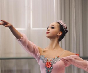 Os passos da bailarina