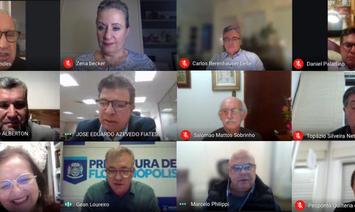 Encontro debate vacinação e projetos para o desenvolvimento da Capital