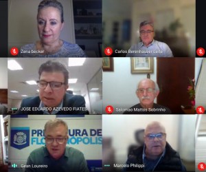 Encontro debate vacinação e projetos para o desenvolvimento da Capital