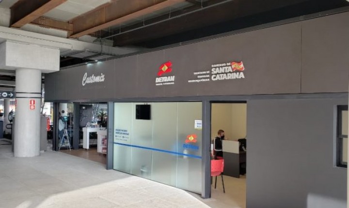 Detran inaugura nova unidade no Aeroporto de Florianópolis