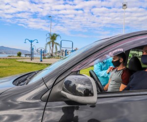 Tempo recorde: 27 doses por minuto na Capital 