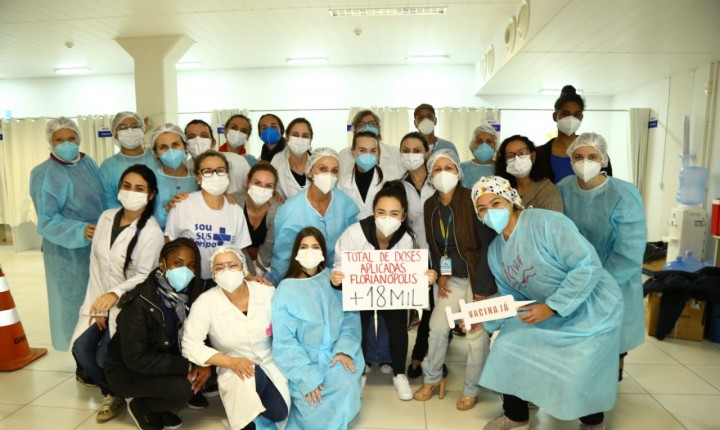 Vacinação a pleno vapor na Capital