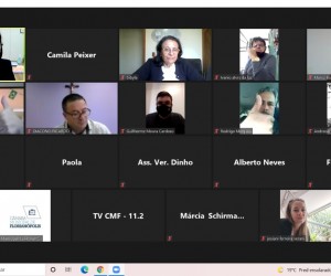 Frente Parlamentar recebe conselhos de segurança da cidade