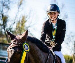 De Florianópolis, amazona vence categoria ‘jovens cavaleiros top’