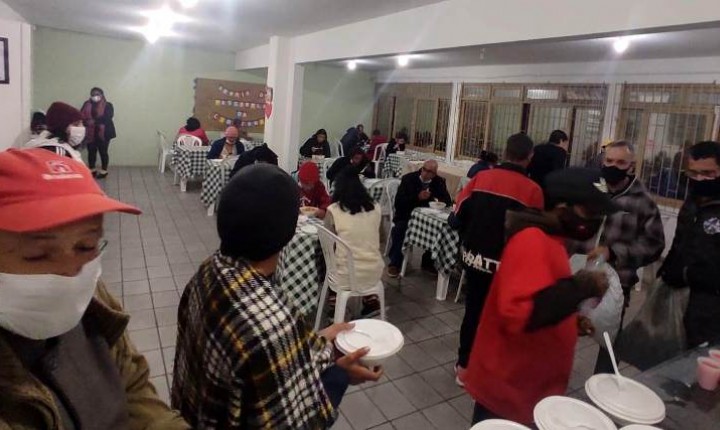 FRIO INTENSO: Capital tem maior número de acolhidos