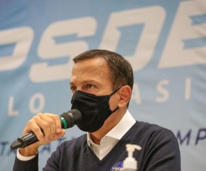 Confira como foi a vinda de João Dória, governador de SP, a Florianópolis