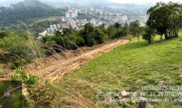 Loteamento clandestino é interditado na Capital