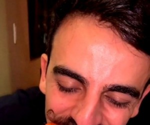 Mustache se delicia na Forno Milano