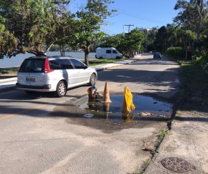 Buraco pede socorro há meses