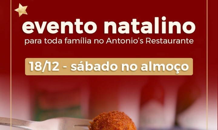 Pré-Natal em família no Antonio`s neste sábado, 18