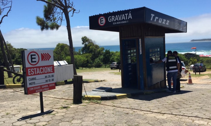 Estacionamento são fiscalizados em Florianópolis