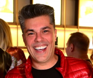 O sorriso que contagia os eventos na cidade