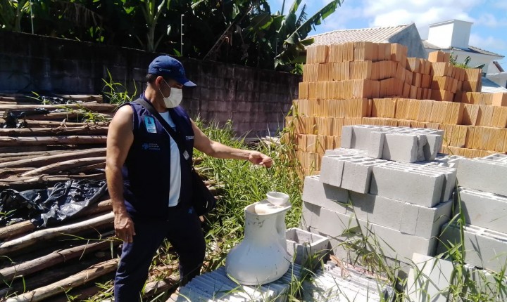 Bairro está infestado pelo mosquito da dengue