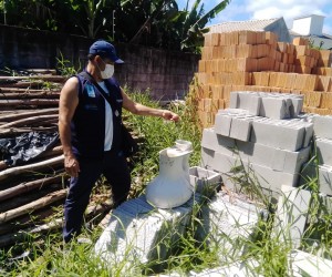 Bairro está infestado pelo mosquito da dengue