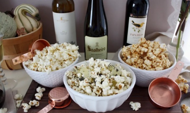 Pipoca combina com vinho? Sim! Conheça as dicas de especialista